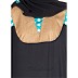 Nida abaya- raw silk and polka dots work Nida abaya- raw silk and polka dots work